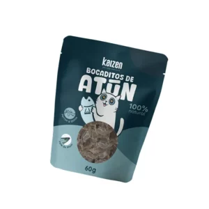 Pedaços de Atum desidratados